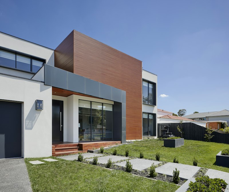 Modern house exterior